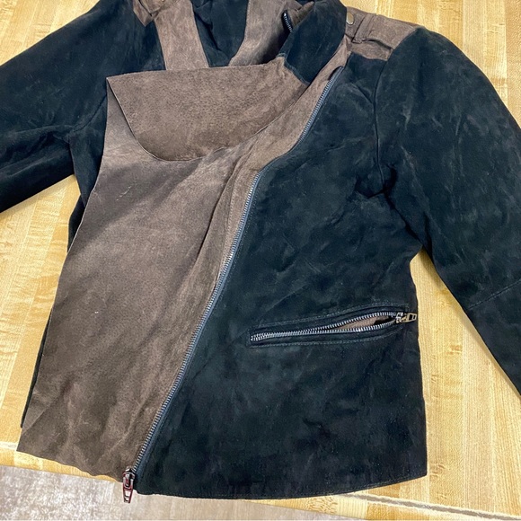 Blank NYC Leather Two Tone jacket - Picture 11 of 14